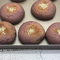 日式紫薯糯米面包的做法图解15