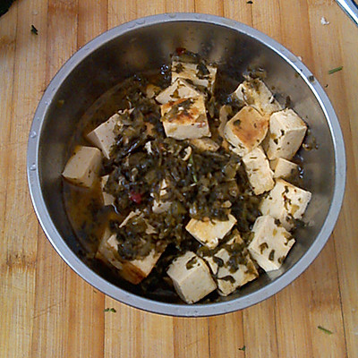 雪菜炖豆腐