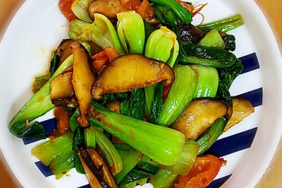 香菇青菜-营养好吃