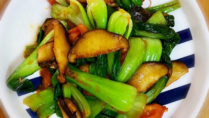 香菇青菜-营养好吃