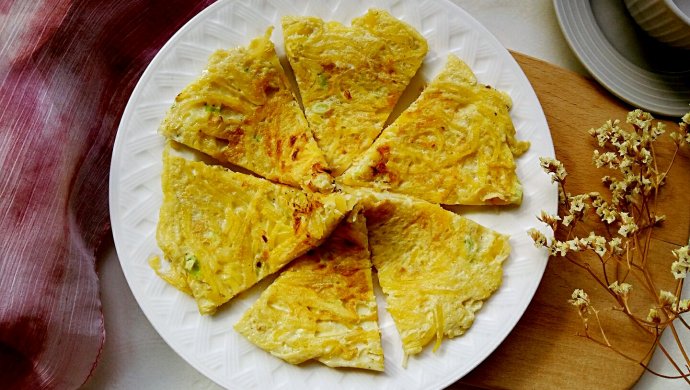 土豆鸡蛋饼