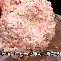 珍珠虾尾丸的做法图解2