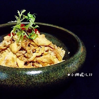 虾酱炒鸡蛋