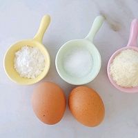 10M+不浪费蛋黄的原味溶豆：宝宝辅食营养食谱菜谱的做法图解1