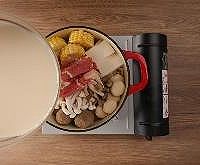 暖身豆乳锅的做法图解2
