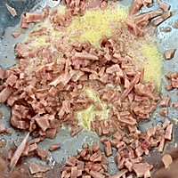 芝士午餐肉（培根）口蘑的做法图解4