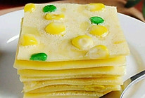 清香怡人——鸡蛋玉米豌豆饼的做法