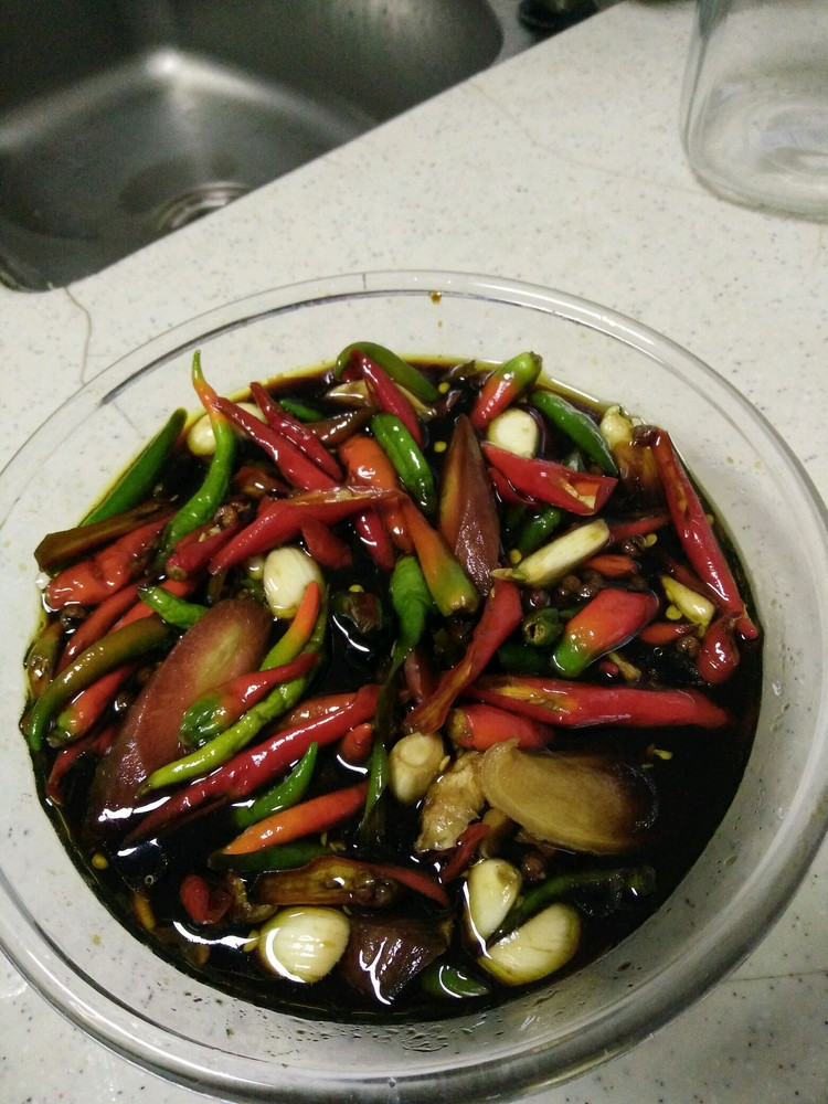 腌制新鲜辣椒的做法