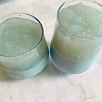 夏日冰爽甜品，蓝蝴蝶椰汁奶冻西米露的做法图解10