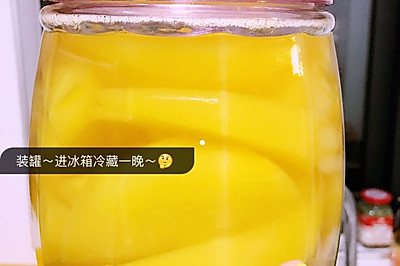 黄桃罐头