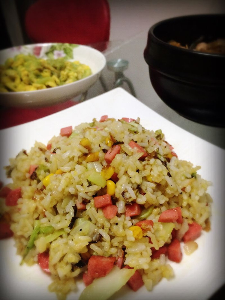 超级黄金蛋炒饭的做法