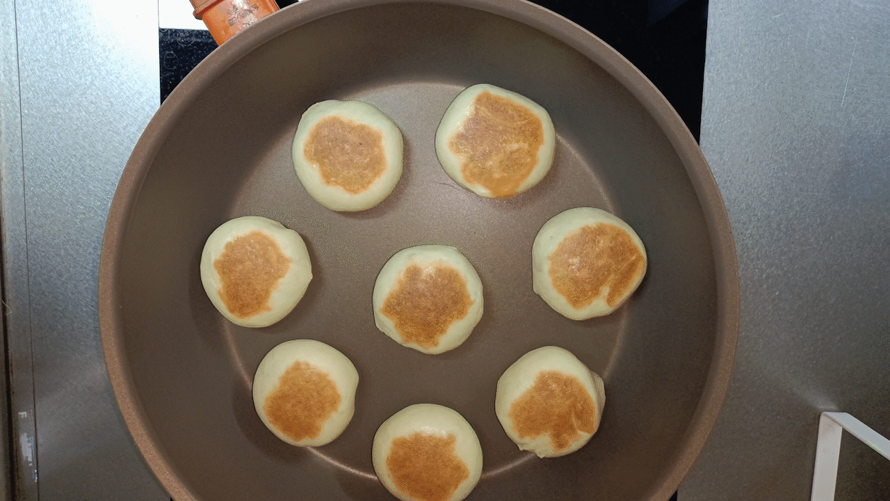 #奈特兰草饲营养美味#软皮绿豆饼的做法图解11