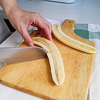 黄油煎香蕉三明治#丘比三明治#的做法图解3