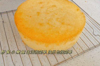 8寸戚风蛋糕