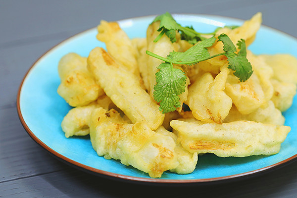 油炸山药条，养生的小零食！