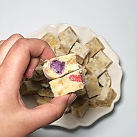 一学就会的奶香雪花酥的做法图解5