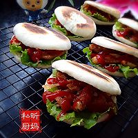中式“蜜汁鸡翅汉堡”的做法图解11