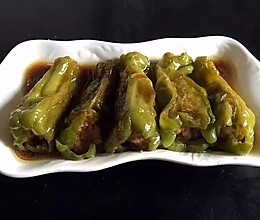 青椒塞肉的做法