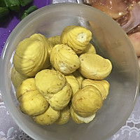 香菇粟子焖鸡的做法图解6