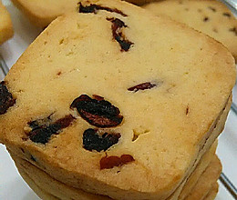 蔓越莓黄油曲奇 减糖版的做法