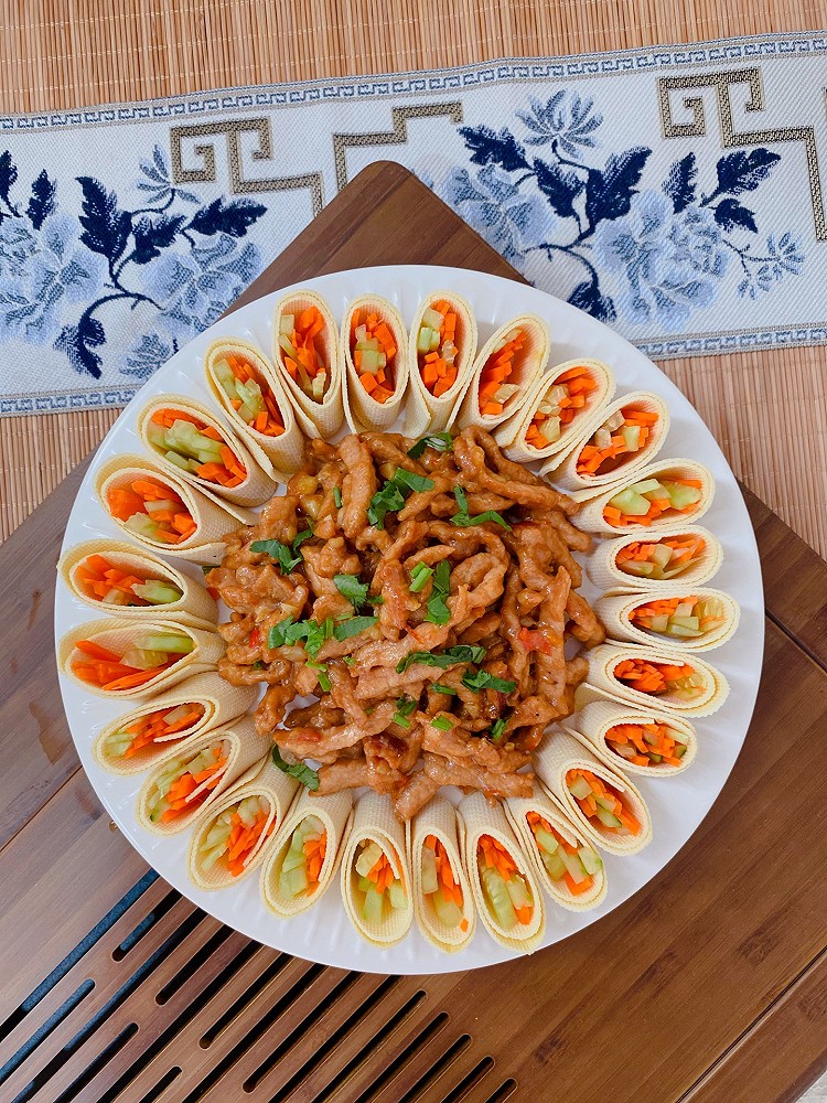 豆腐皮肉丝卷的做法