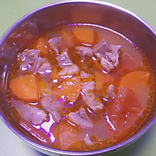 西红柿牛腩汤（超级简单的做法）