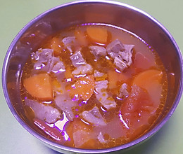 西红柿牛腩汤（超级简单的做法）的做法