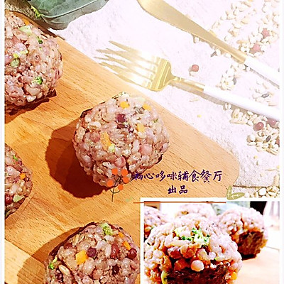 牛肉杂粮饭团