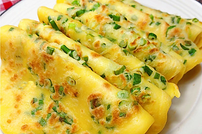 香浓牛奶鸡蛋饼