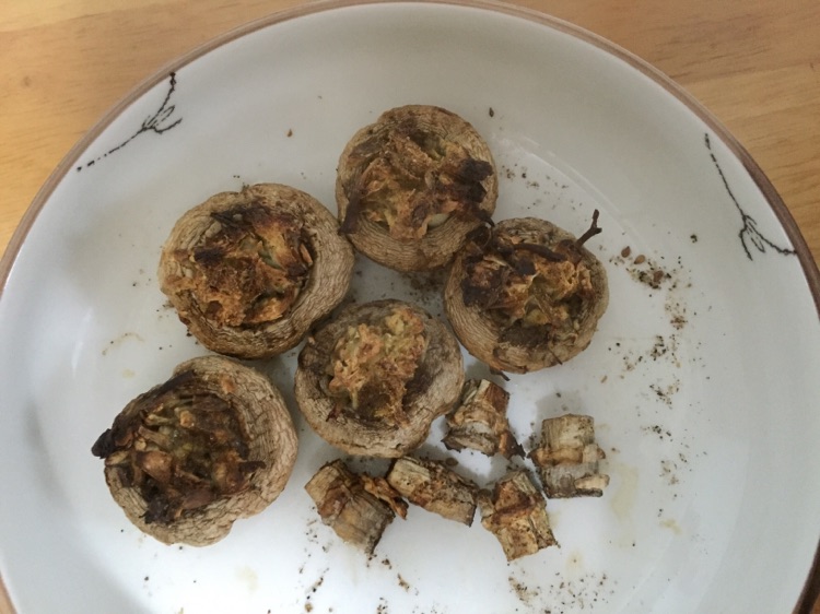 蒜香烤蘑菇的做法图解3