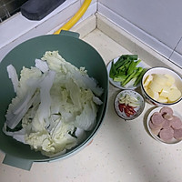 噔噔噔,用最朴素的方式传达最用心的家常菜-“白菜炖豆腐”的做法图解1