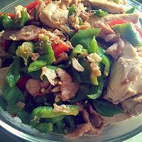 豆腐干烩肉片的做法图解5