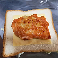 鸡扒三文治的做法图解4