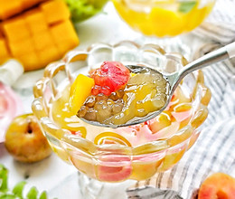 天气这么热，来一杯水果西米果冻#童年不同样，美食有花样#的做法