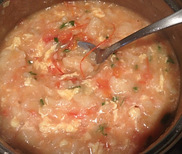 鸡蛋西红柿疙瘩汤的做法