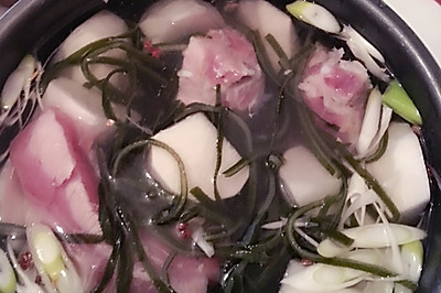 排骨萝卜海带汤