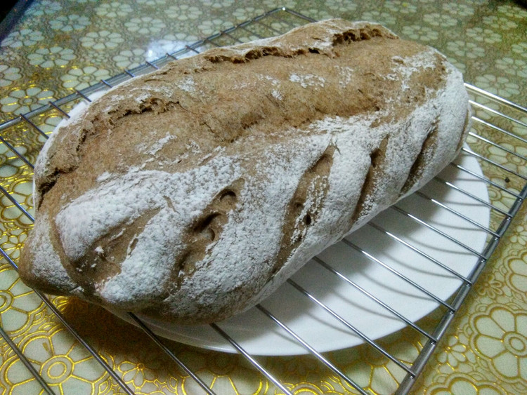 低热量-黑麦面包（无油无糖）的做法
