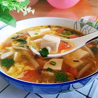 #福气年夜菜#西红柿豆腐菌菇汤的做法图解15