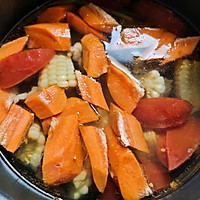 #我为奥运出食力#胡萝卜玉米排骨汤的做法图解5
