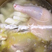#肉食主义#淮山炖鸡汤的做法图解4