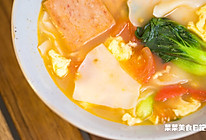 饺子皮面片汤丨快手早餐的做法