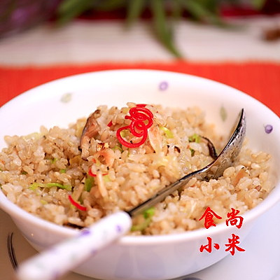 香菇糙米饭