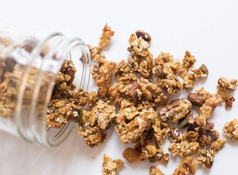 Make your own breakfast cereal granola