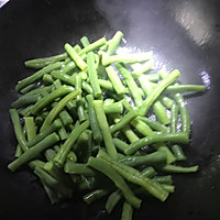 清炒四季豆的做法图解3