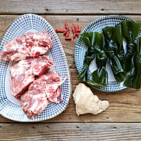 脊骨海带汤#餐桌上的春日限定#的做法图解1