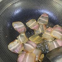 咸肉炒蒜苗的做法图解6