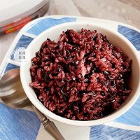 脱糖黑米沥米饭#就是红烧吃不腻！#的做法图解8