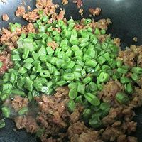 四季豆（龙牙豆）炒肉末的做法图解5