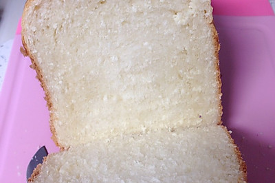 面包机一键式淡奶油吐司（无黄油）