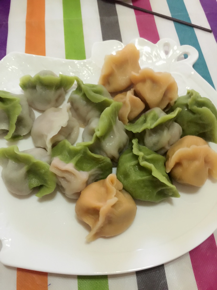 碧绿翡翠水饺的做法图解9